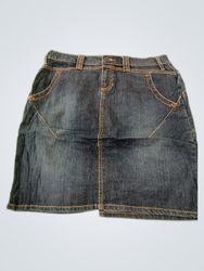 Unbranded Denim Mini Skirt