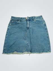 Icone Denim Mini Skirt