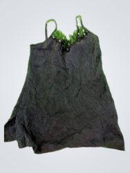 Black Lace Trim Camisole Top