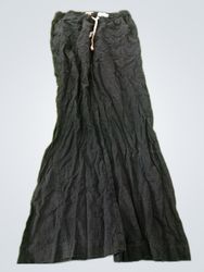 Unbranded Black Wide-Leg Drawstring Pants