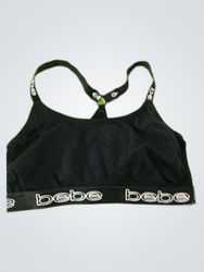 Bebe Black Sports Bra