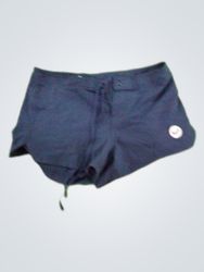 Froxy Navy Blue Women's Nylon Shorts