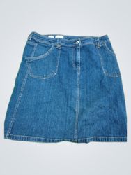 Christopher & Banks Denim Mini Skirt