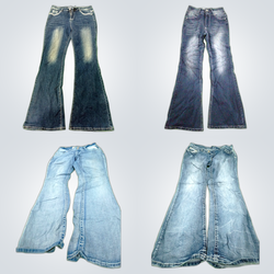 Flare and Wide Leg Jeans