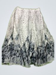 Creed Vintage Animal Print Maxi Skirt