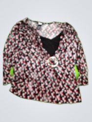 Studio 1940 Printed Blouse