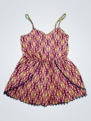 White Stuff Printed Playsuit