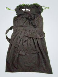 Creed Vintage Black Ruffled Dress