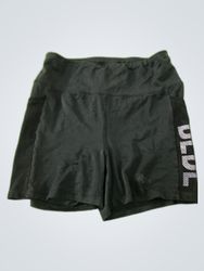 Black High-Waisted Athletic Shorts