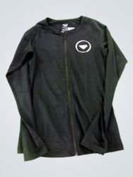 Quiksilver Black Zip-Up Sweatshirt