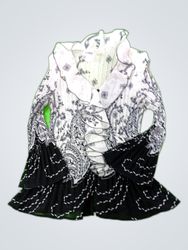 Vero Moda Printed Ruffle Blouse