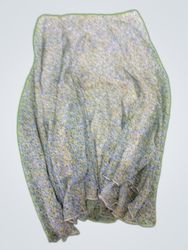 Floral Print Maxi Skirt