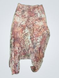 Printed Wide-Leg Pants