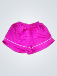 Pink Satin Micro Mini Shorts