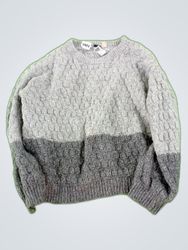 Gray Knit Sweater
