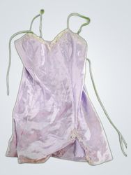 Lilac Satin Chemise