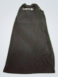 Bebe Black Sleeveless Slip Dress