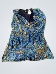 H&M Printed Sleeveless Blouse