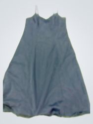 Blue Denim Midi Dress