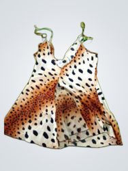 Leopard Print Slip Dress