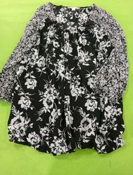 Croft & Barrow Printed Floral Blouse