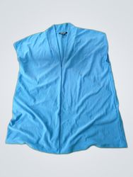 Buffalo David Bitton Blue Sleeveless Blouse