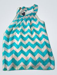 A.BYER Printed Sleeveless Blouse