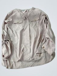 Charlotte Russe Oversized Button-Up Shirt