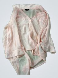 by & by Sheer Blouse