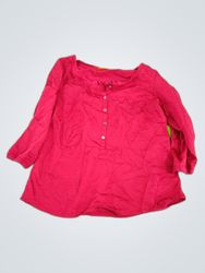 Joe Fresh Magenta Long Sleeve Blouse