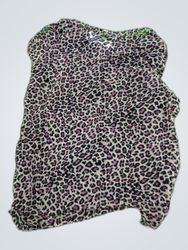 Tai Yi Leopard Print Blouse