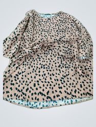 Blouse with Leopard Print