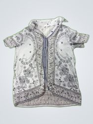 Maison d'Amélie Paris Printed Button-Up Shirt