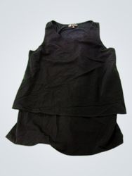 DKNY Black Sleeveless Tank Top