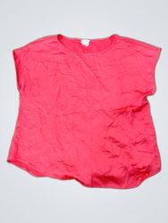 H&M Red Sleeveless Blouse