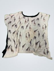 Giraffe Pattern Top
