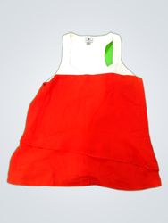 Worthington Petite Red and White Tank Top