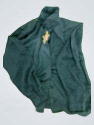 Petite Impressions Black Embroidered Silk Blouse