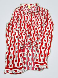 Michel Chain Print Shirt