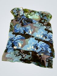 Retro Printed Blouse