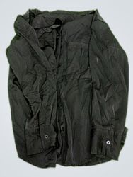 Daisy Black Button-Up Shirt