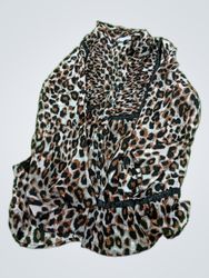 Leopard Print Blouse