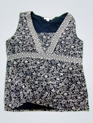 Floral Pattern Tank Top