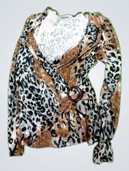 Leopard Print Blouse