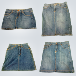 Denim Mini Skirts Bundle