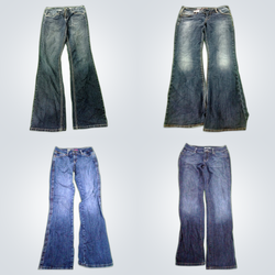 Flare and Straight Jeans