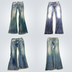 Vintage Jean Bundle Silver