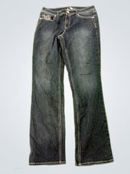Unbranded Embroidered Bootcut Jeans