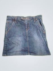 Polo Denim Mini Skirt