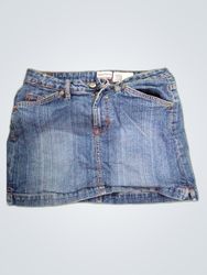 No Boundaries Denim Mini Skirt